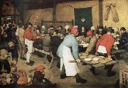 Pieter Bruegel the peasant wedding oil painting artist